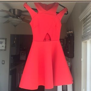OSOS Red Cocktail Dress
